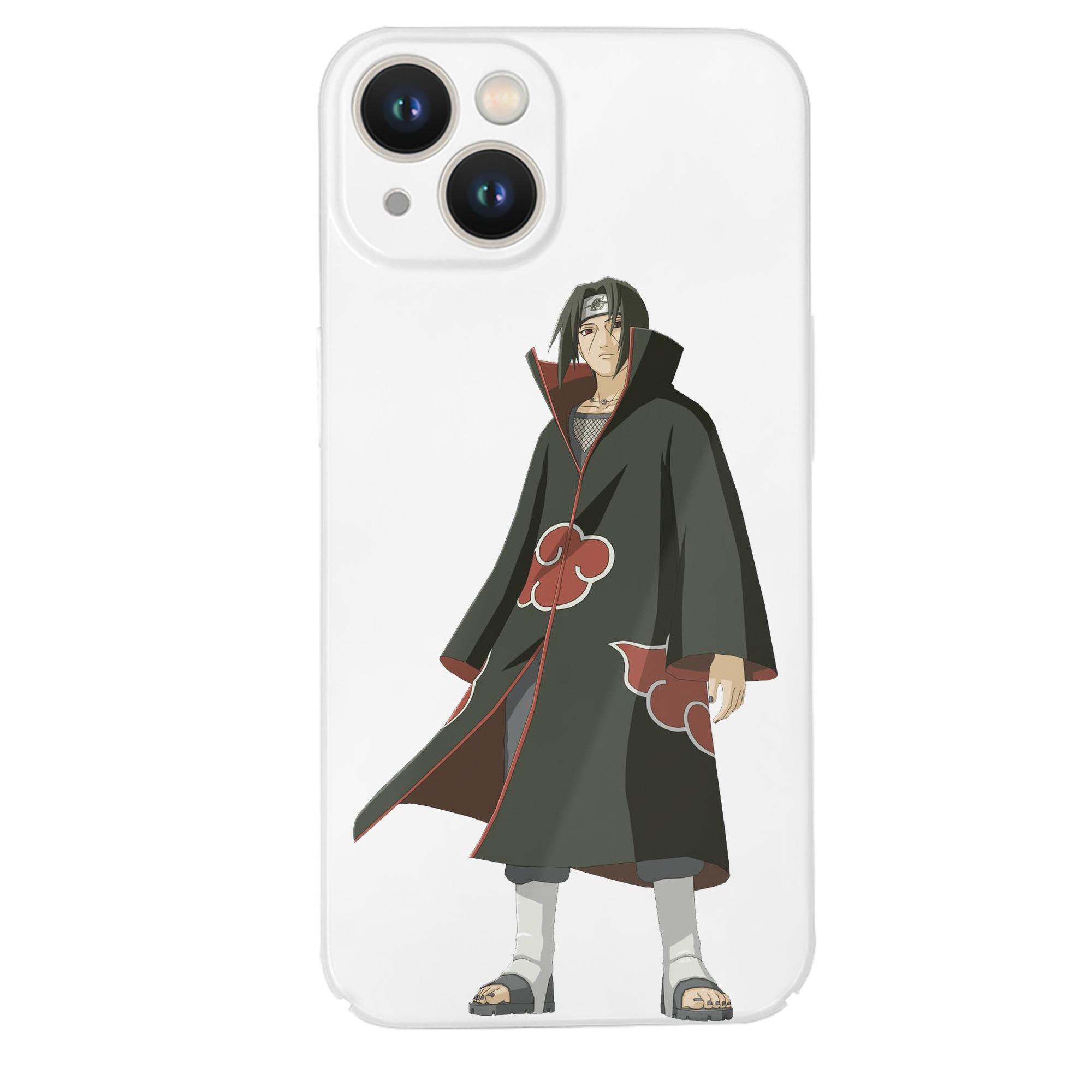（画像用） NARUTO -ナルト- うちは イタチ Uchiha Itachi 【iPhone 14シリーズ対応】ハードケース